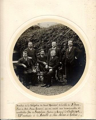 Colodión mate virado al oro platino, contra colado sobre cartón. Autor: Erguy (St. Jean-Pied-De-Port). 1912