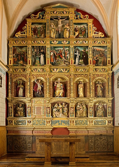 Retablo mayor de Eguiarreta. 