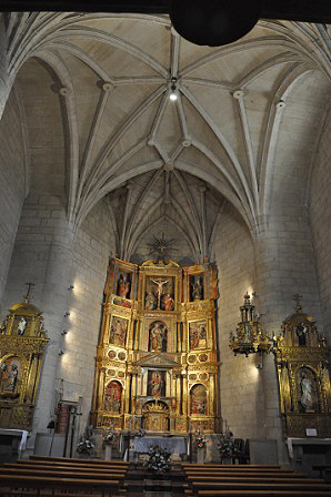 Armañanzas. Parroquia de San Andrés Retablo mayor y colaterales