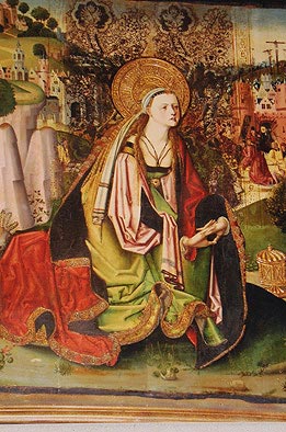 Retablo mayor (detalle). Catedral de Tudela