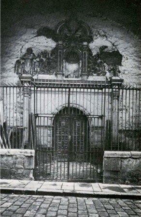 Portada del desaparecido convento de la Merced Julio Cía 
