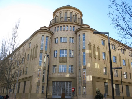 Víctor Eusa. Colegio Santa María la Real de Maristas (1955)