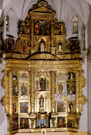 Retablo mayor del convento de dominicos 