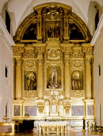 Retablo mayor del convento de carmelitas descalzos