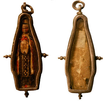 Estuche con monja coronada. Agustinas recoletas