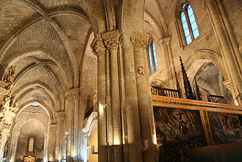 Interior de la Catedral de Tudela