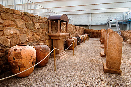 Bodega de la villa romana de Arellano