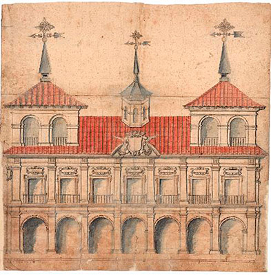 Proyecto de la casa consistorial de Viana