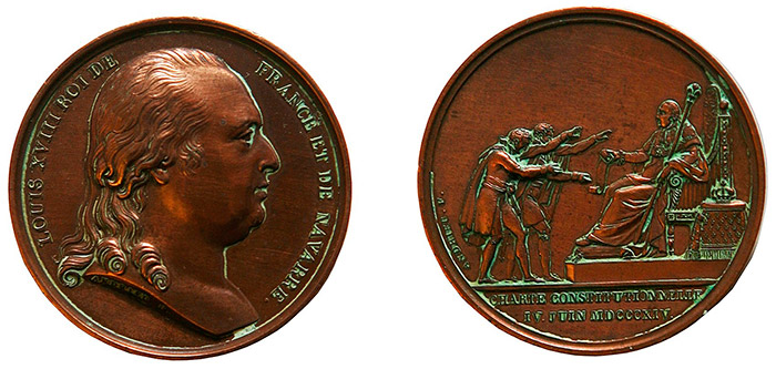 Medalla de la Carta Constitucional Francesa (1814)