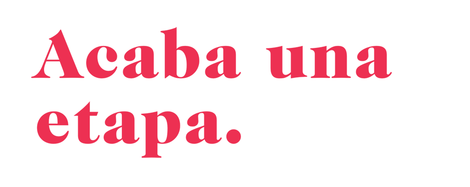 Acaba una etapa