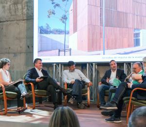 El director de la Cátedra Madera Onesta, José Manuel Cabrero, interviene en las Jornadas MIVAU 2024